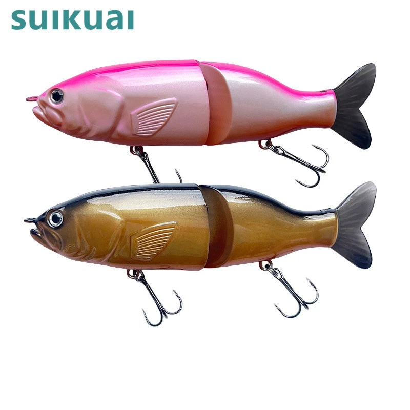 【LUREER】 Sukuai 大胖雙節魚 80克 <重型路亞> 多節魚 龍膽石斑 黑鱸 管池 路亞 大餌