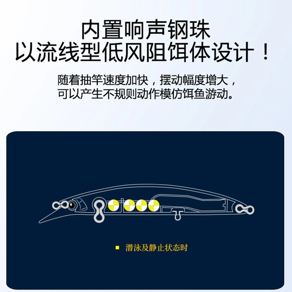 【LUREER】 遠投 130F 海鱸米諾 浮水 23克 <搭配三鉤> 路亞 米諾 海鱸 竹梭 飛扁 岸拋