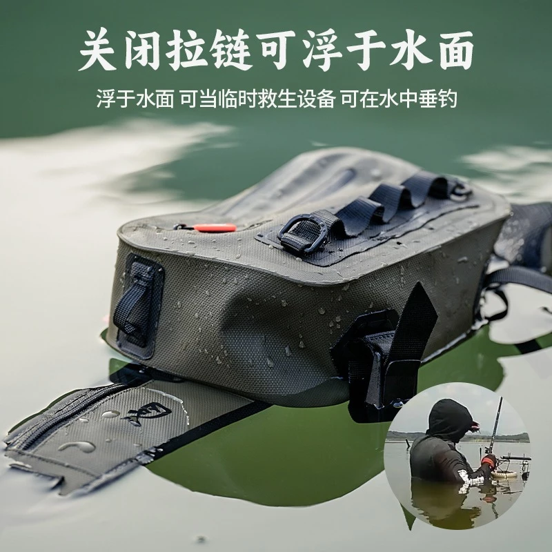 【LUREER】 池刃 防水路亞包 <大/小兩款挑選> 腰掛斜背兩用 輕量 多功能 大容量 路亞包