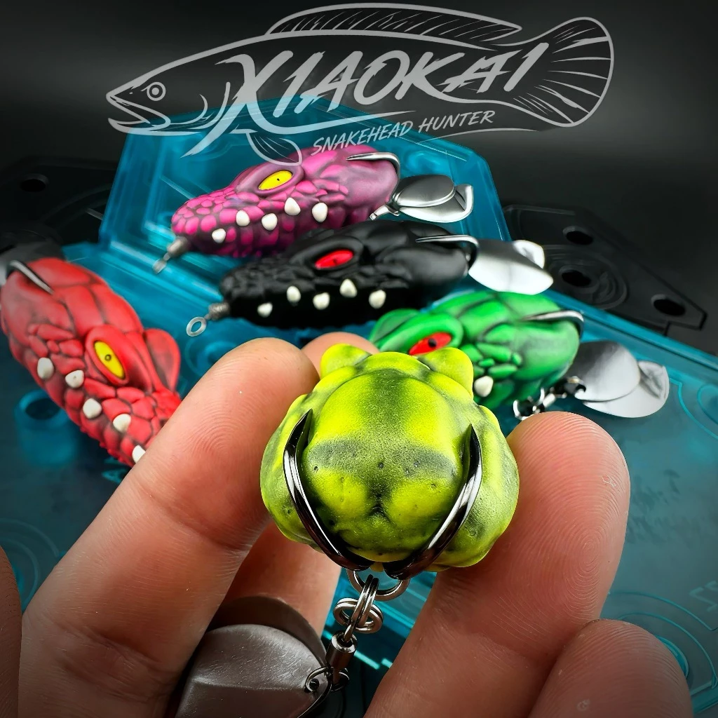 【LUREER】 XIAOKAI 小鱷鱷 12克 <印尼手工製> 小鎧 浮水 手工橡膠蛙餌 雷蛙 ENYONG LURE