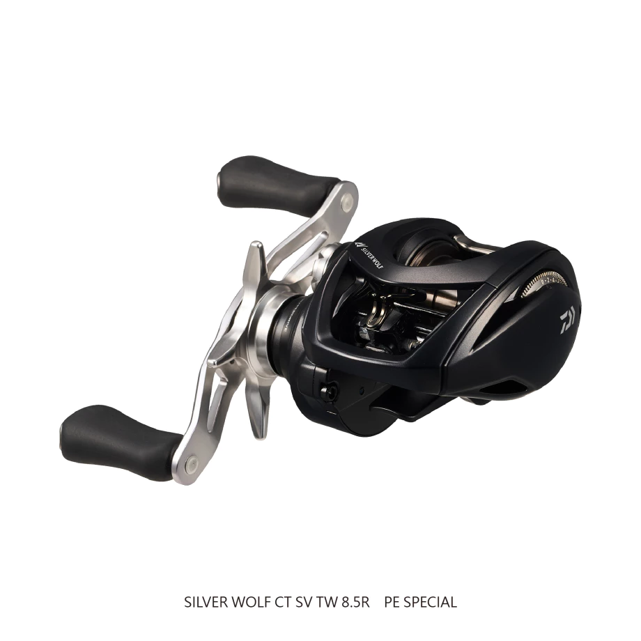 【LUREER】 DAIWA 26 SILVER WOLF CT SV TW PE SPECIAL 雙軸捲線器 銀狼