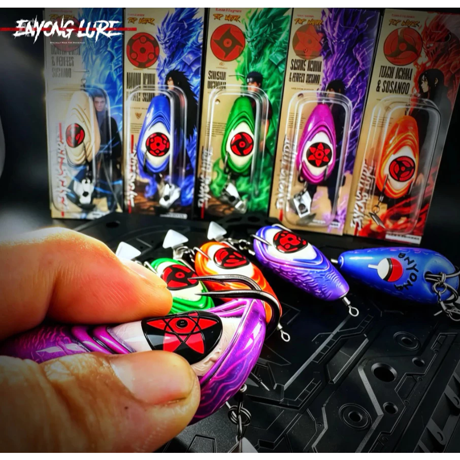 【LUREER】 ENYONG LURE 印尼手製 血輪眼 Saringgan 雷蛙 11克 原廠手工橡膠蛙餌 火影忍者