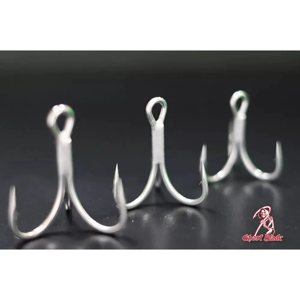 【LUREER】 鬼刃 Ghost Blade 魅-三叉鉤 <特殊合金鋼> 三本鉤 路亞 米諾 鉛筆 魚虎 GT 大物