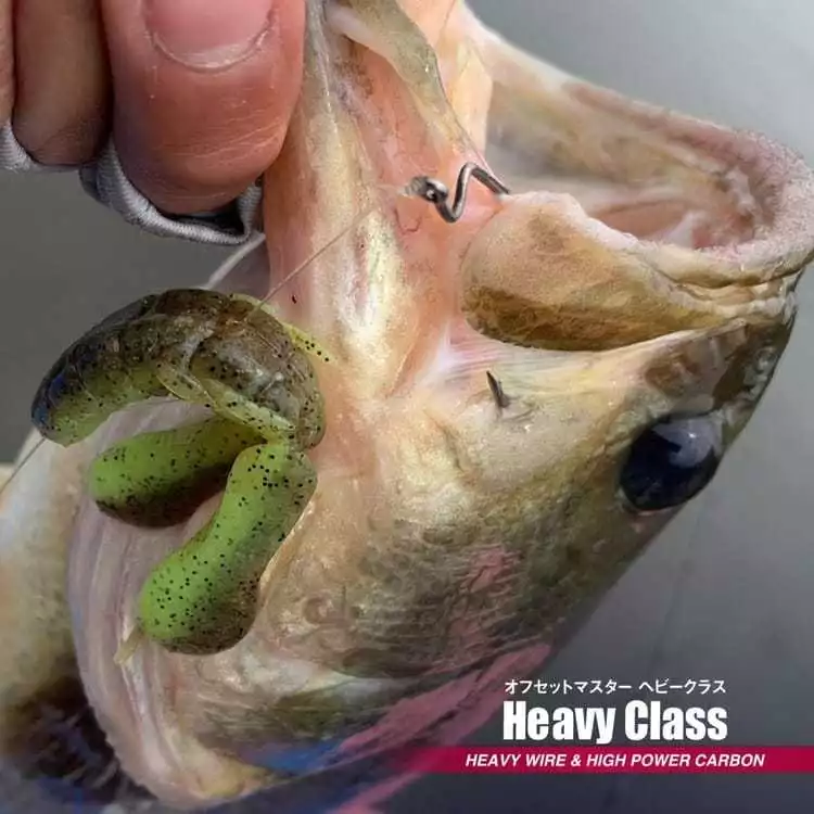 【LUREER】 VARIVAS OFFSET Heavy Class 曲柄鉤 <粗骨高穿透> 路亞 黑鱸 軟蟲 德州