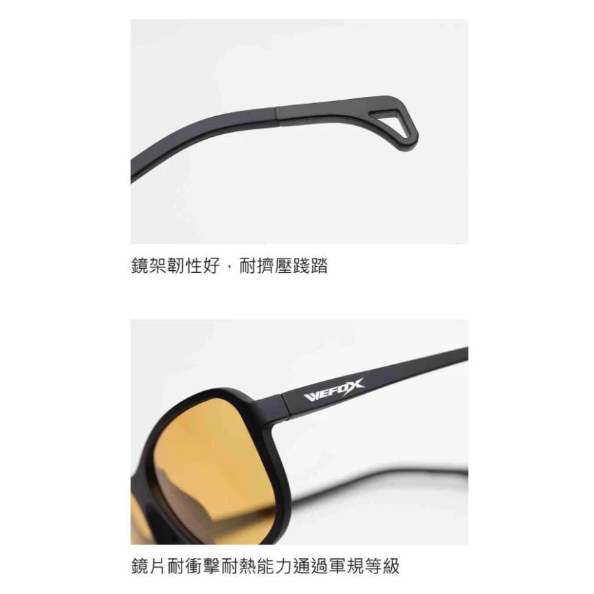 【LUREER】 WEFOX WDX-1109 偏光鏡 <TR材質超輕量> 偏光 墨鏡 太陽眼鏡