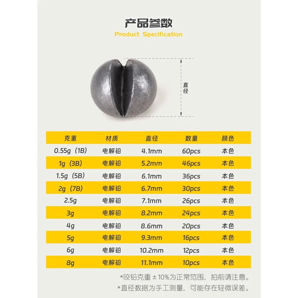 【LUREER】ROVORO 優質開口咬鉛 助投器 0.55克-8克 微物釣組 毛鉤 路亞 咬鉛 軟蟲
