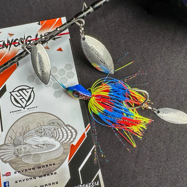 【LUREER】 ENYONG LURE 印尼手工製 SPINNER BAIT 20克/30克 不鏽鋼加粗 複合式亮片