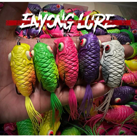 【LUREER】 ENYONG LURE 印尼手工製 COMEL SOFT MINNOW 米諾軟蛙 12克
