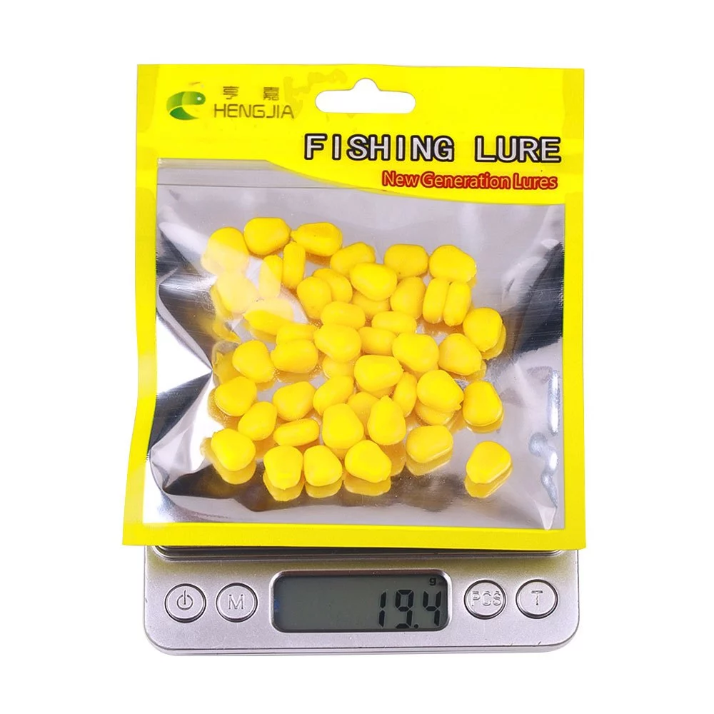 【LUREER】浮水玉米 50入裝 <加味玉米香> 仿玉米軟餌 假玉米 吳郭魚 鯉魚 出水口好用 微物 路亞