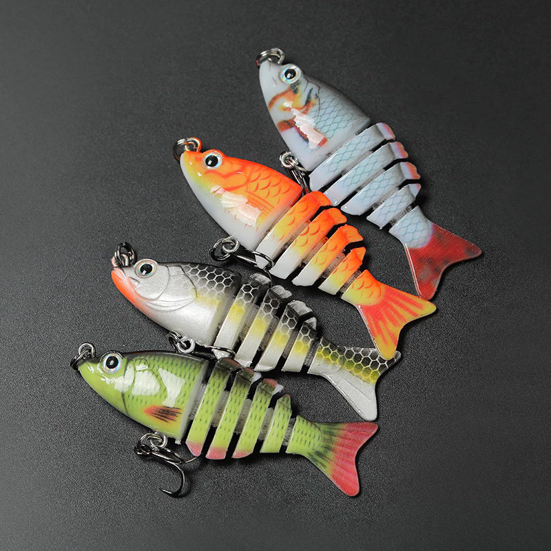 【LUREER】 微物多節魚 5克 泳型逼真 「實測影片」 超迷你 多節魚 路亞 微拋 馬口 捲仔 米諾