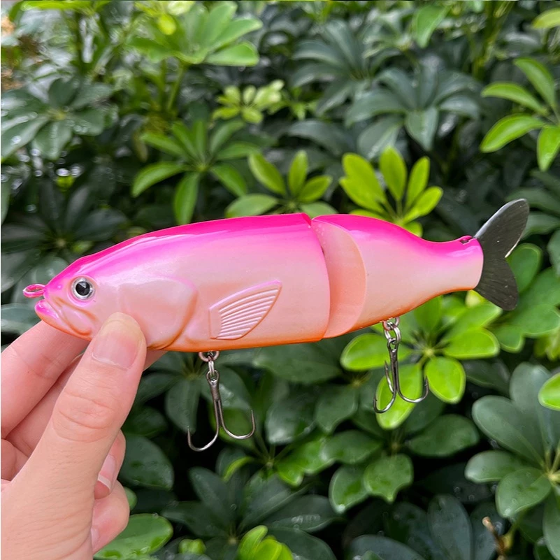 【LUREER】 Sukuai 大胖雙節魚 80克 <重型路亞> 多節魚 龍膽石斑 黑鱸 管池 路亞 大餌