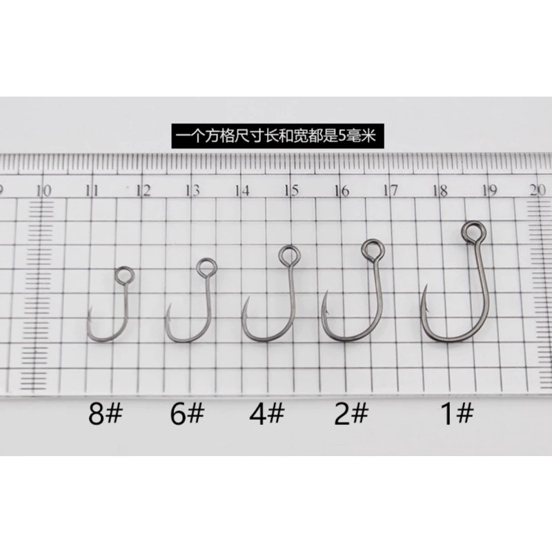 【LUREER】 高品質 大眼單鉤 散裝 碳氟塗層 硬餌改裝 加強 米諾 鉛筆 路亞 岸拋 捲仔 單鉤 米諾 岸拋 防掛