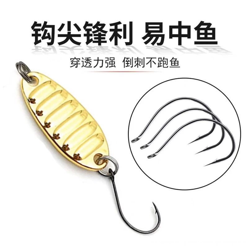 【LUREER】平振亮片 實測超好用 微物 亮片 spoon 馬口 溪哥 根魚 卷仔 溪流 路亞