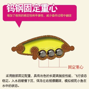 【LUREER】蠢蟲 Siniking Pencil 沉水鉛筆 4.1克 昆蟲造型 <搭配三本鉤> 路亞 捲仔 馬口