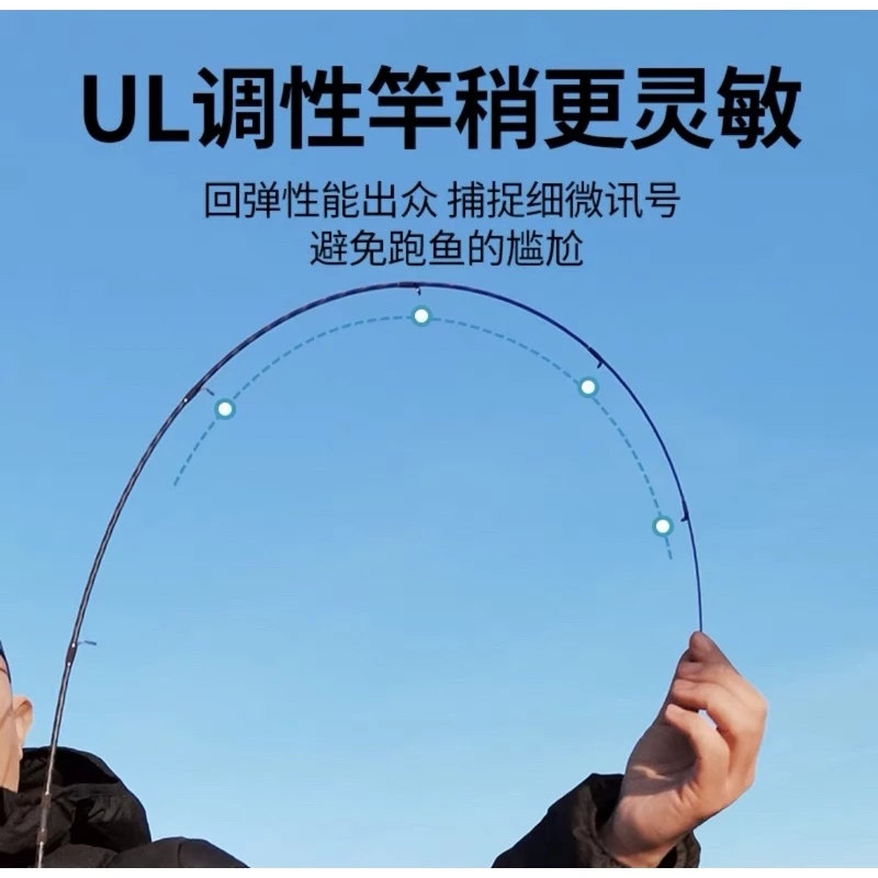 【LUREER】微物旅竿473UL 高感度實心尾 Fuji環 可超取 3P 溪流 馬口竿 路亞竿 鱒魚竿 溪流竿