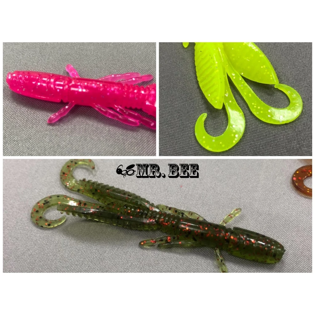 【LUREER】 MR.BEE蜜蜂先生 竹節蟲軟蟲 2.5