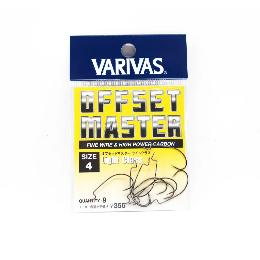 【LUREER】 VARIVAS OFFSET Light Class 曲柄鉤 <細骨高貫穿> 路亞 黑鱸 軟蟲 德州