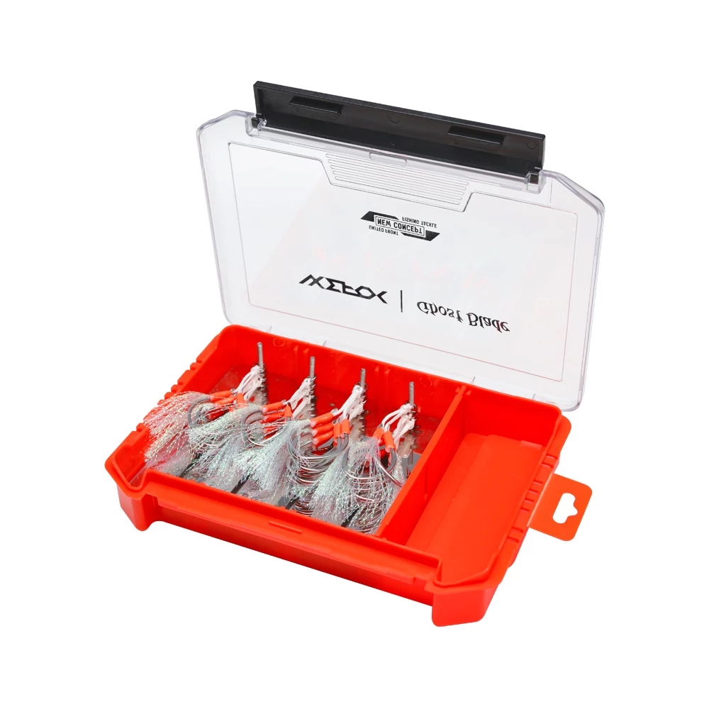 【LUREER】 WEFOX x Ghost Blade 聯名 輔助鐵板鉤收納盒 <含16副鐵板鉤> 船鐵 紅甘 慢鐵