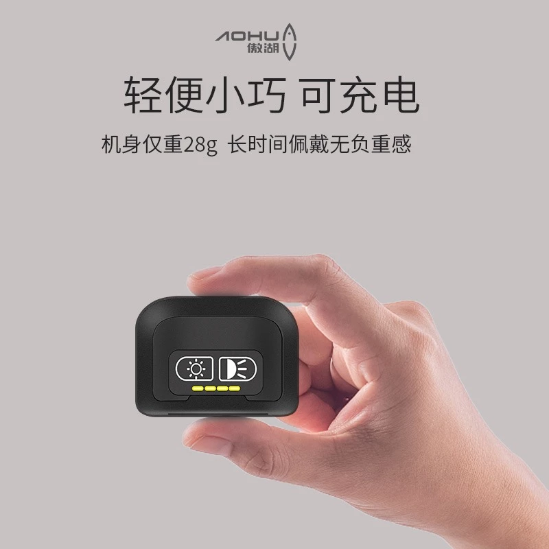 【LUREER】 超亮COB 充電式頭燈 夾帽式 / 頭戴式 <TYPE-C充電> 揮手感應 超輕量 手電筒 頭燈 夜釣