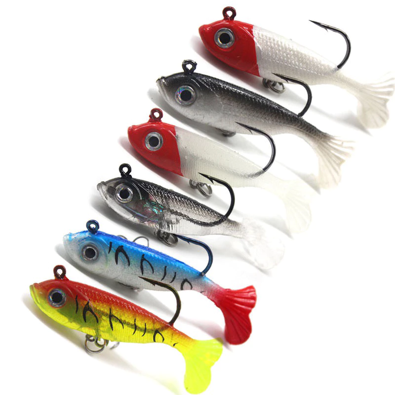 【LUREER】包鉛T尾軟魚 7克/15克 軟蟲 根魚 岸拋 路亞