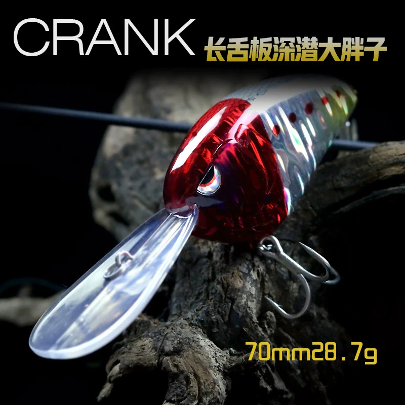 【LUREER】 CRANK 長舌板 深潛大胖子 