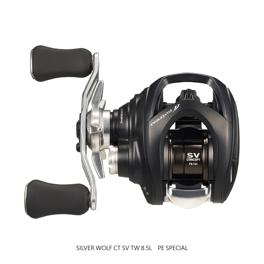 【LUREER】 DAIWA 26 SILVER WOLF CT SV TW PE SPECIAL 雙軸捲線器 銀狼