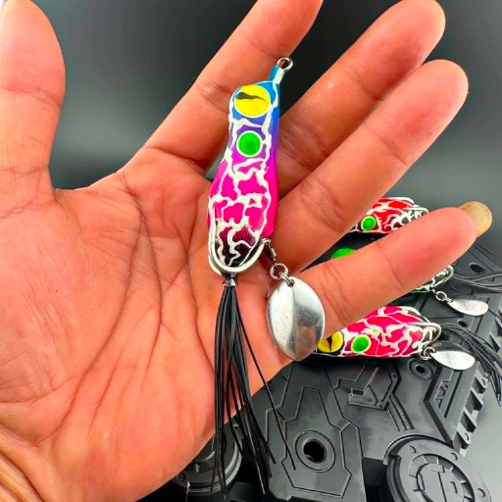 【LUREER】 ENYONG LURE 印尼手工製 TOKEK 閃電雷蛙 11.8克 <柔軟蛙皮> 雷蛙 雷強