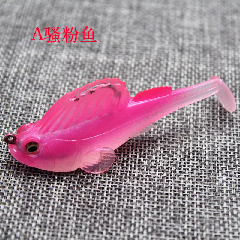 【LUREER】防纏跳跳魚 10克/20克 根魚 軟魚 石斑 泰國鱧 跳底 路亞T尾 軟蟲 防掛底