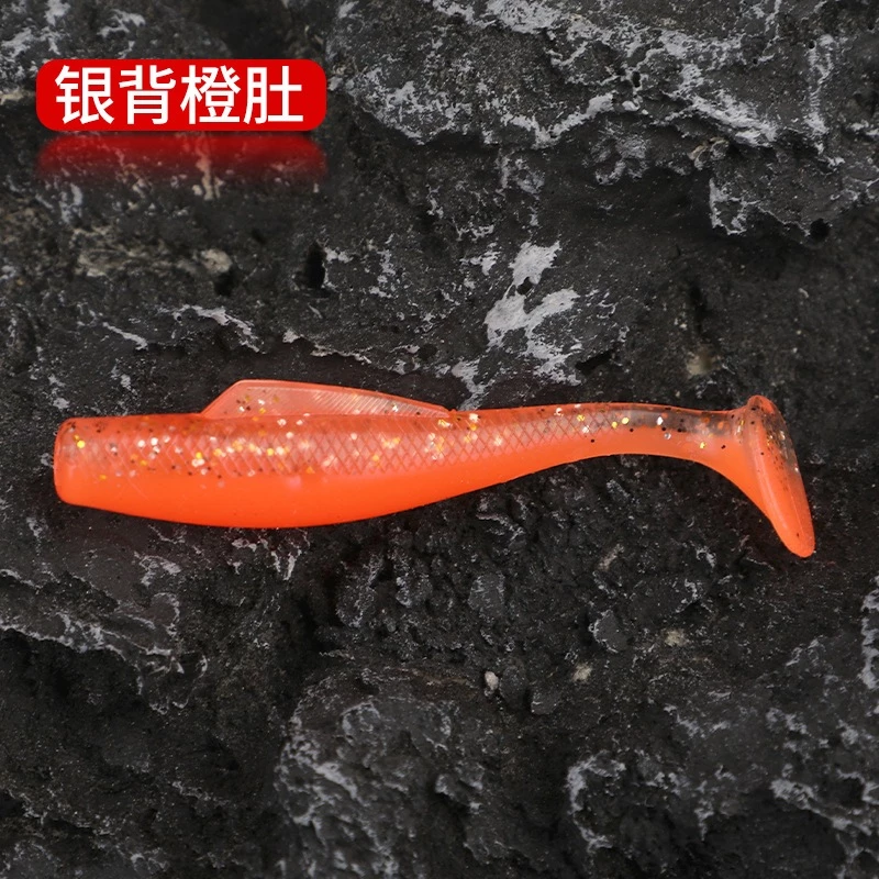 【LUREER】浮水 T尾軟蟲 TPR材質 6 / 8 / 10公分 <加味高比重> 路亞 德州釣組 黑鱸 泰國鱧 軟餌