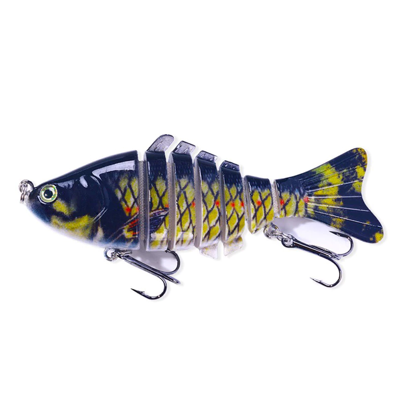 【LUREER】 多節魚 7節 14.7克 路亞 泳型自然 高仿真塗裝 米諾