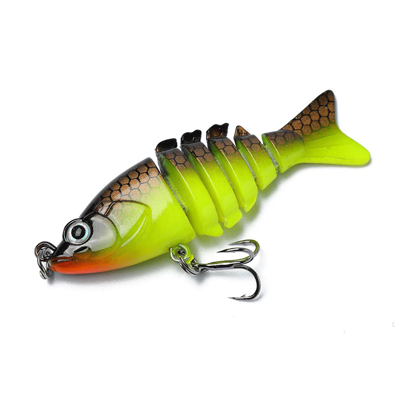 【LUREER】 微物多節魚 5克 泳型逼真 「實測影片」 超迷你 多節魚 路亞 微拋 馬口 捲仔 米諾
