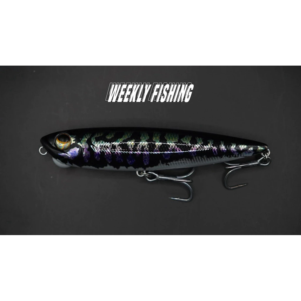 【LUREER】 WEEKLY FISHING 傻眼鉛筆 13公分 33公克 重心轉移遠投 四倍三本鉤 魚虎 岸拋