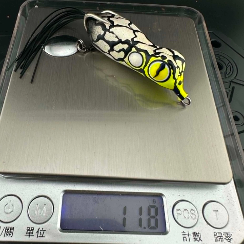 【LUREER】 ENYONG LURE 印尼手工製 TOKEK 閃電雷蛙 11.8克 <柔軟蛙皮> 雷蛙 雷強