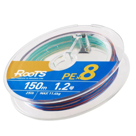 【LUREER】 GOSEN ROOTS PE線 X8 <日本製 最佳平衡PE線> 泛用 岸拋 黑鱸 根魚 路亞