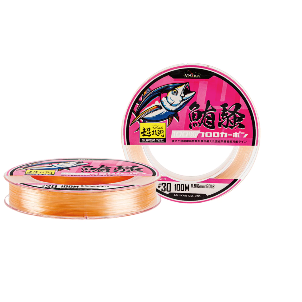 【LUREER】 AMIKA 鮪騷 碳纖線 <最強的結強度> 路亞 岸拋 雷強 船拋 魚虎 子線 前導線