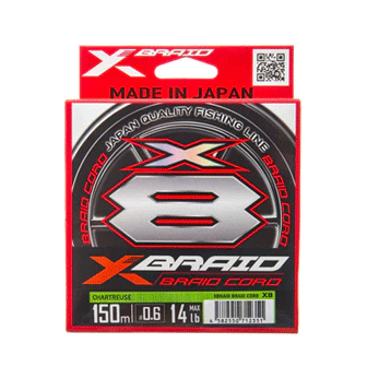 【LUREER】YGK X-BRAID CORD BRAID X8 <日本製> PE線 150米 路亞