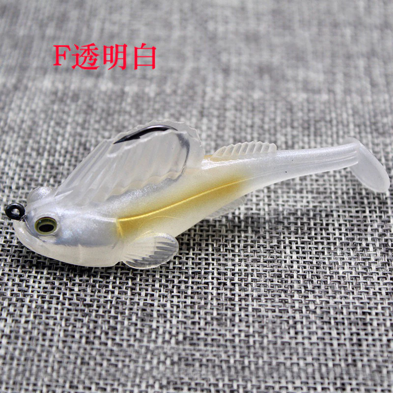 【LUREER】防纏跳跳魚 10克/20克 根魚 軟魚 石斑 泰國鱧 跳底 路亞T尾 軟蟲 防掛底