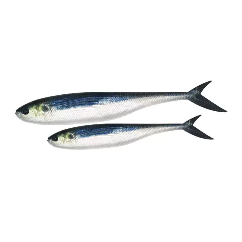 【LUREER】 3D仿生鮁魚軟餌 6.5 / 12.5 / 16公分 剪刀尾 《2入盒裝》高比重 軟魚 軟蟲 路亞