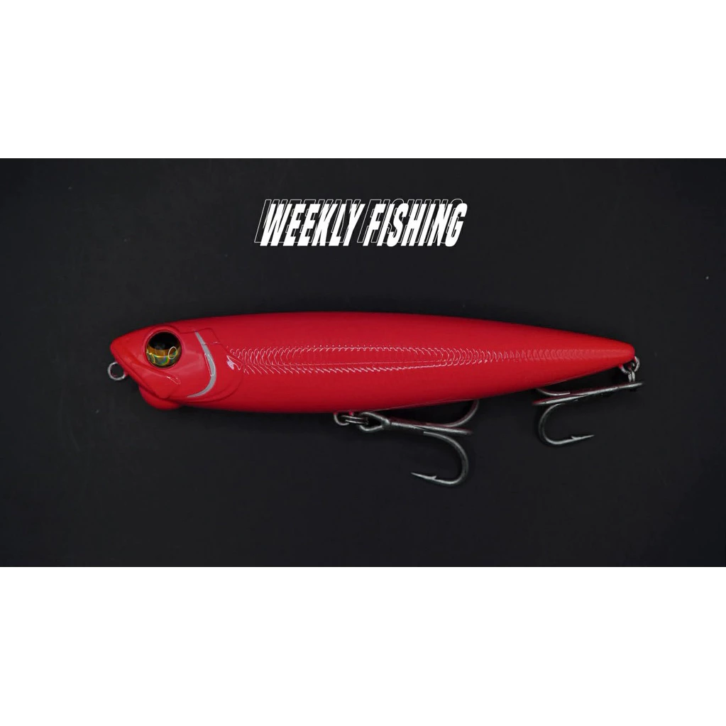 【LUREER】 WEEKLY FISHING 傻眼鉛筆 13公分 33公克 重心轉移遠投 四倍三本鉤 魚虎 岸拋