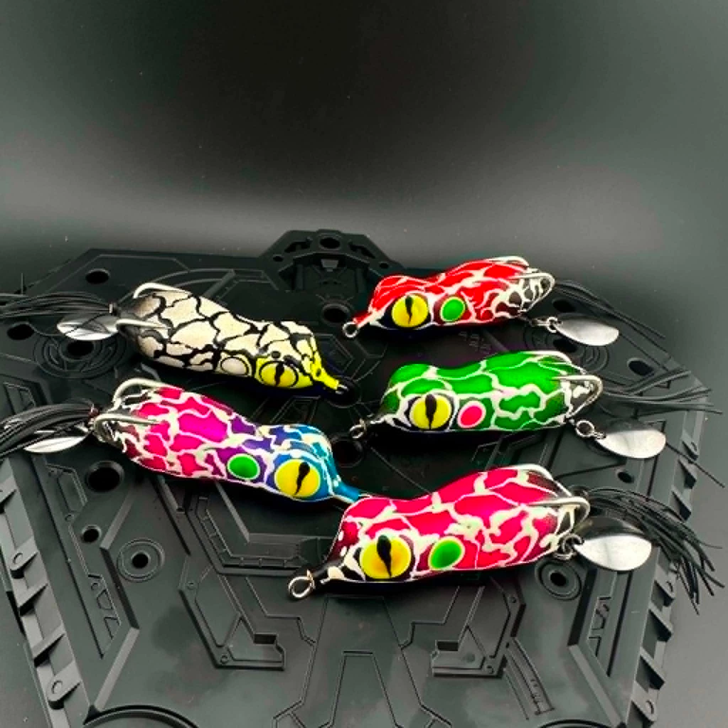 【LUREER】 ENYONG LURE 印尼手工製 TOKEK 閃電雷蛙 11.8克 <柔軟蛙皮> 雷蛙 雷強