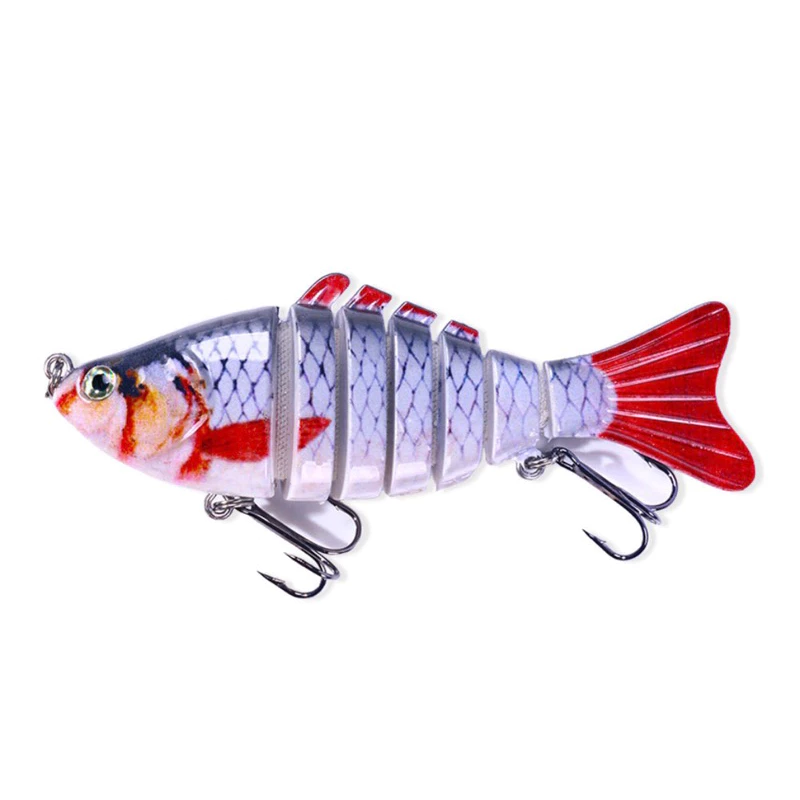 【LUREER】 多節魚 7節 14.7克 路亞 泳型自然 高仿真塗裝 米諾