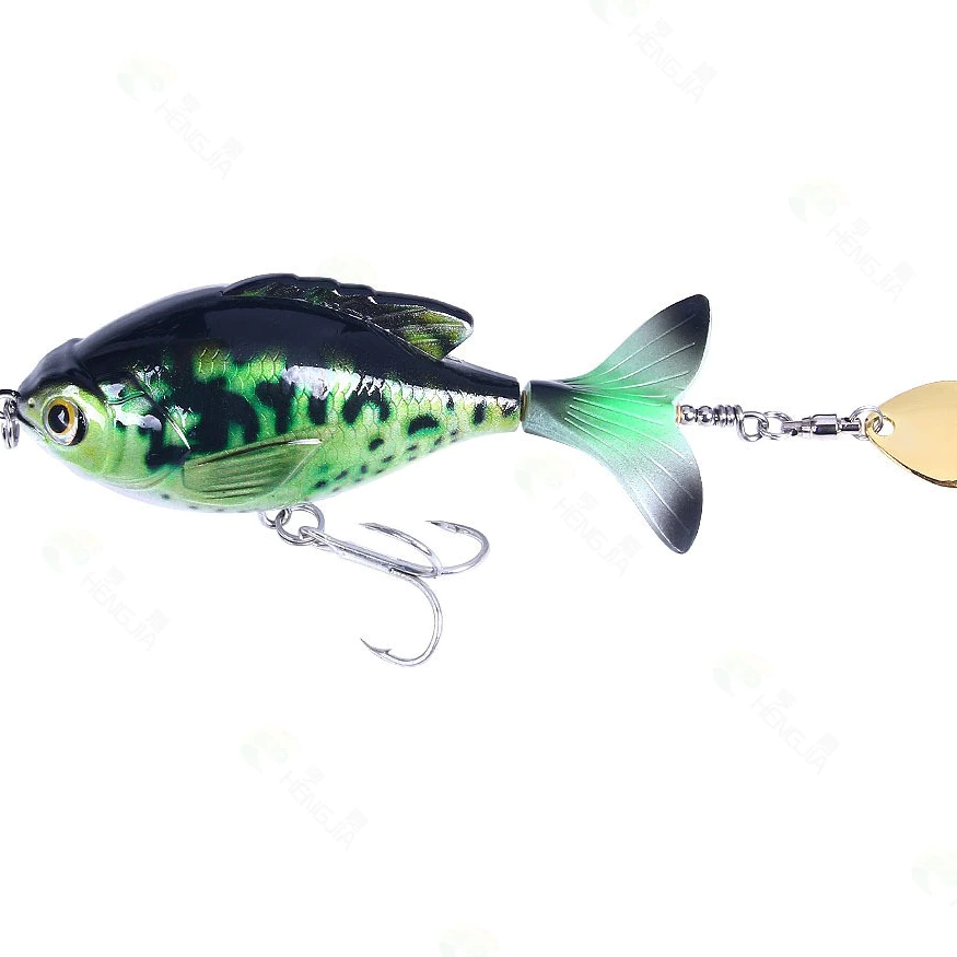 【LUREER】 胖魚拖拉機 16.5克 <螺旋槳+亮片> 路亞 水表餌 魚虎 黑鱸 拖拉機
