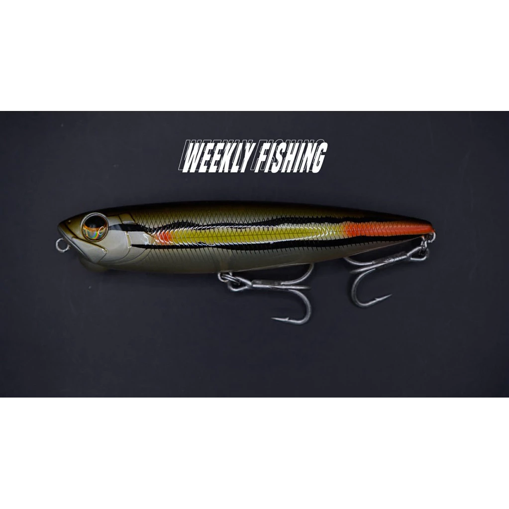 【LUREER】 WEEKLY FISHING 傻眼鉛筆 13公分 33公克 重心轉移遠投 四倍三本鉤 魚虎 岸拋