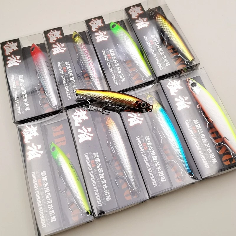 【LUREER】 Mr JigginG 猛泊 顫擺沉水鉛筆 11.5克 / 21.5克 <遠投型> 路亞 鉛筆 沉水