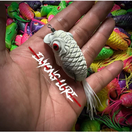 【LUREER】 ENYONG LURE 印尼手工製 COMEL SOFT MINNOW 米諾軟蛙 12克