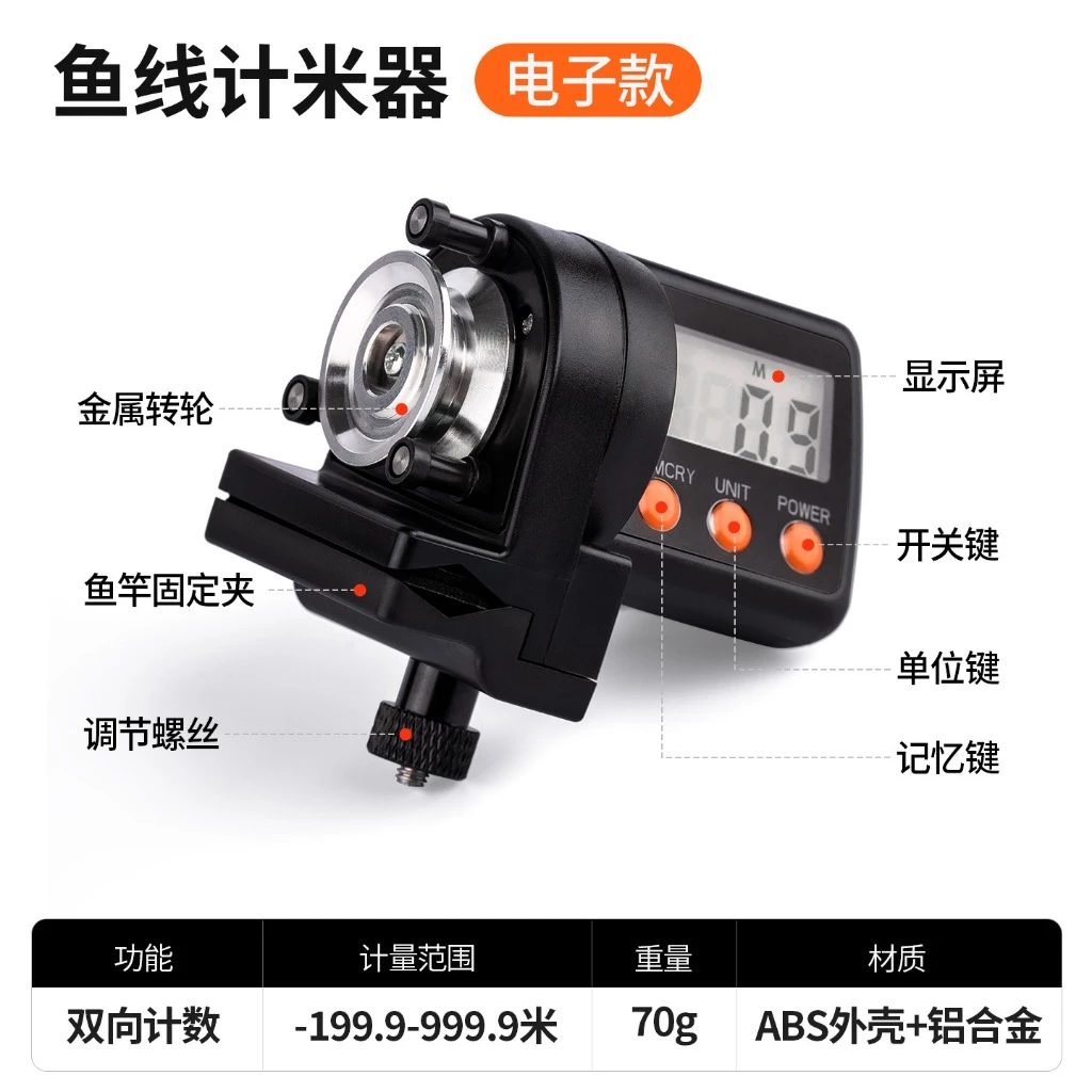 【LUREER】 電子/機械 記米器 <捲線器墊線必備> 路亞 紡車 小烏龜 PE線 上線器 捲線器