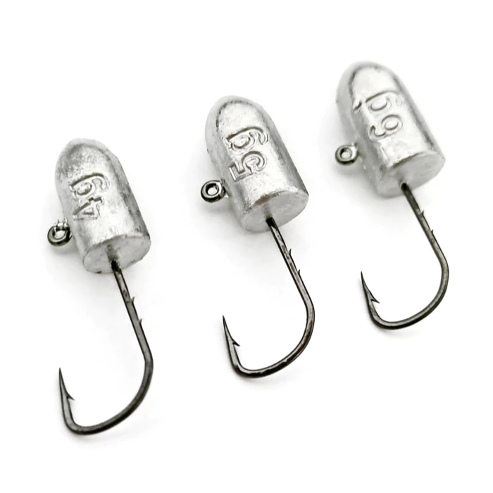 【LUREER】 SAME 莎美 MJ-55 根魚鉛頭鉤 5入裝 <雙背刺魚鉤> JIG HEAD 根魚 鉛頭鉤