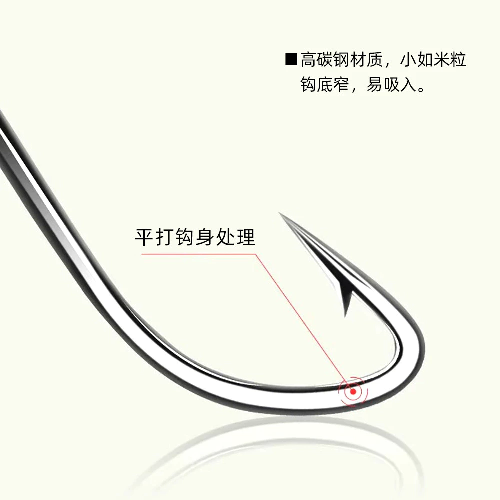 【LUREER】新半月鉤 綁好 10付套裝 鉤子 釣組 小物 日本原絲 手竿 牛屎鯽