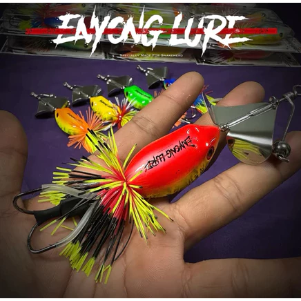 【LUREER】 ENYONG LURE 印尼手工製 TEKTOK 28克 巴雜 路亞 螺旋葉片敲擊 雷強 魚虎