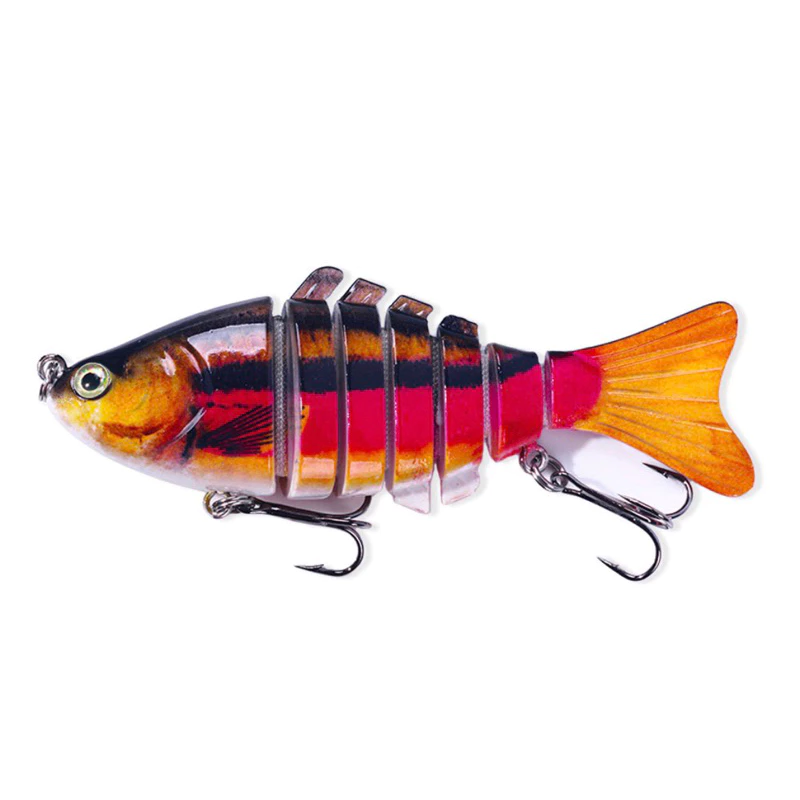 【LUREER】 多節魚 7節 14.7克 路亞 泳型自然 高仿真塗裝 米諾